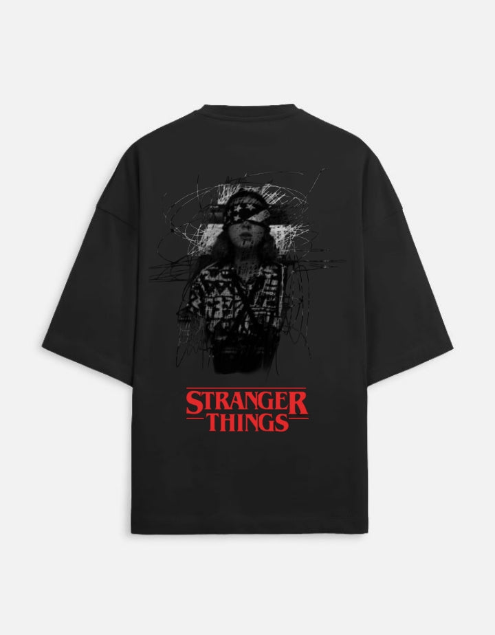 Unisex stranger things oversized tshirt